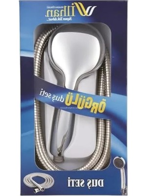 Esranın Dünyası 3 Fonksiyonlu Duş Seti, 360 Derece Döner Spiral