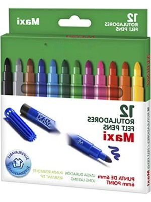 Esranın Dünyası Maxi Keçeli Kalem Seti (12'li)