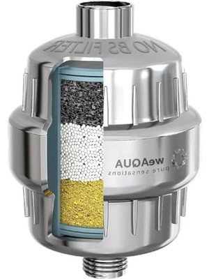 Esranın Dünyası Sert Su, Klor ve Ağır Metaller Için Duş Filtresi, %99 Temizlik Garantisi