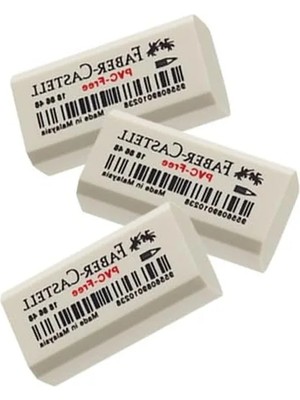 Esranın Dünyası Küçük Beyaz Silgi, 3'lü Paket Ekonomik Seçenek