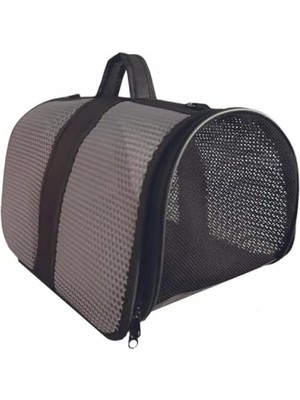 Esranın Dünyası Havalı Pvc Kedi Taşıma Çantası, Uçak Seyahatine Uygun