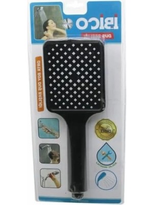 Esranın Dünyası Orta Boy Vakumlu Duş Başlığı, Krom Gövde (9.5X12 Cm, Sap 14 Cm)