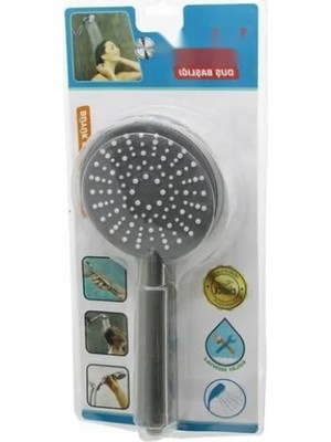 Esranın Dünyası Yuvarlak Krom Duş Başlığı - 11 cm