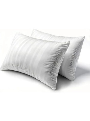 Esranın Dünyası Beyaz Kuş Tüyü Yastık Seti – King Boy 2'li Paket, Hipoalerjenik