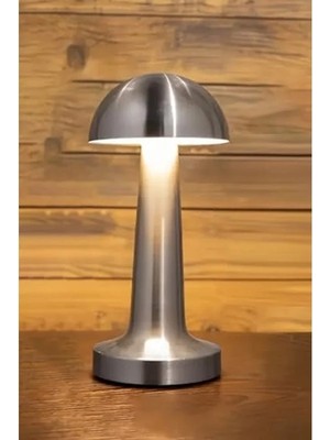 Esranın Dünyası Gümüş Dokunmatik Dim Edilebilir Masa Lambası ile Şık Aydınlatma