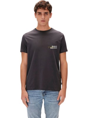 Bad Bear Collective Antrasit Erkek Tshirt