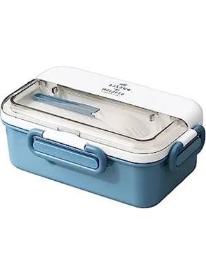 Esranın Dünyası 900 ml 1 Katlı 3 Bölmeli Çelik Sefer Tası