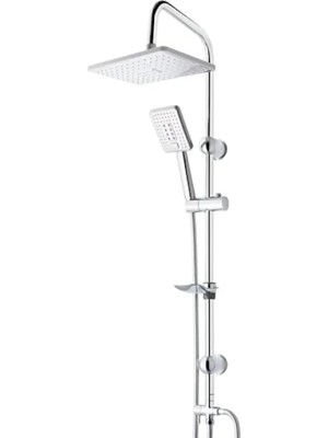 Esranın Dünyası Paslanmaz Çelik Krom Yağmur Duş Seti