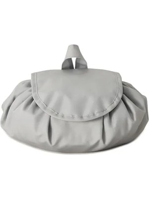 Esranın Dünyası Fonksiyonel Su Itici Makyaj Çantası, Leke Tutmaz Kumaş, Seyahat Tipi Ø 50 cm