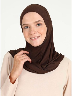 Ecardin Bone Çeneli Rahat Viskon Scarfs Hjab