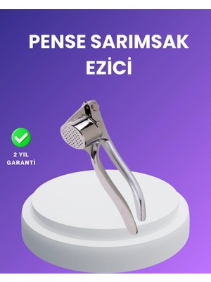 Asnazz Sarımsak Presi Kolay Temizlik ve Yüksek Basınçlı Ezme