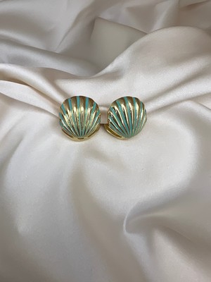 PremiumPort Şık ve Dayanıklı Çelik Oyster Küpe, Modern ve Zarif Tasarım