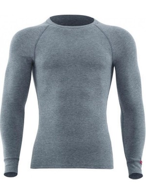 Blackspade Unisex Termal Tişört 2. Seviye 9259 - Gri Melanj Viskon Malzeme ile Soğuk Hava Koruma