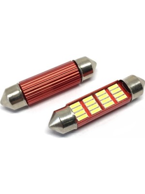 Asnazz Sofit Tavan Plaka Ledi Ultra Parlak 16 LED Canbus 39MM