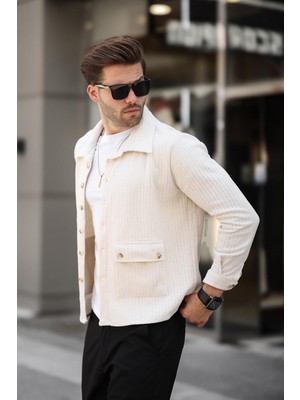 Comstar Düğme Detaylı Regular Fit Hırka