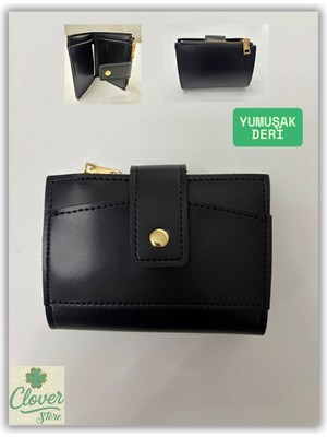 Clover Store Kadın Şık ve Spor Aksesuar Cüzdan