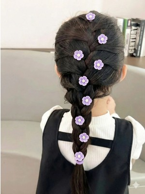 Emk Shop 10'lu Saç Küpesi Saç Halkası Saç Süsleme Boncukları