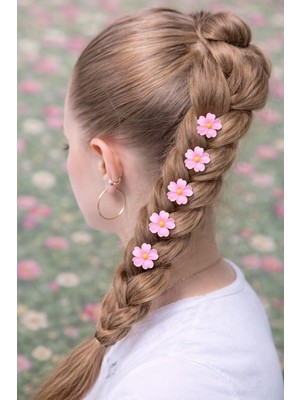 Emk Shop 10'lu Saç Küpesi Saç Halkası Saç Süsleme Boncukları