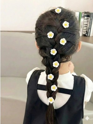 Emk Shop 10'lu Saç Küpesi Saç Halkası Saç Süsleme Boncukları