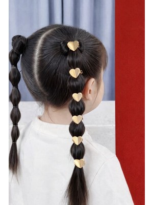 Emk Shop 10'lu Saç Küpesi Saç Halkası Saç Süsleme Boncukları
