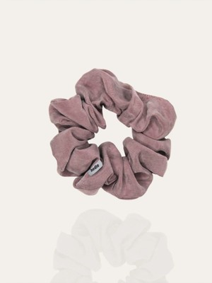 Hedie Alba Rosy Vegan Ipek (%100 Cupro) Scrunchie - Saç Kırılma Karşıtı, Iz Yapmayan Lüks Saç Tokası