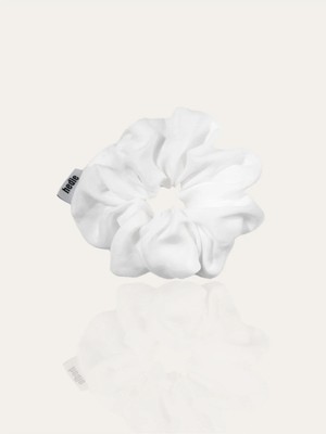 Hedie Noa Nuda %100 Cupro Vegan Ipek Scrunchie Toka - Saç Kırılma Karşıtı ve Anti-Statik