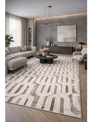 Prestij Home Tekstil Kaymaz Taban Modern Elegance Jel Taban Salon Koridor Mutfak Halısı Çocuk Odası