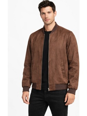 Dynamo Erkek Regular Fit Mevsimlik Hakim Yaka Süet Spor Mont BGL-ST05014