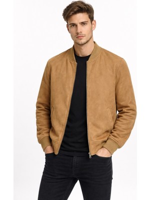 Dynamo Erkek Regular Fit Mevsimlik Hakim Yaka Süet Spor Mont BGL-ST05014