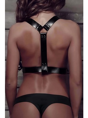 bebekokusu Deri Omuz Üzeri Kemer Şık Harness - BRF529