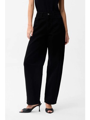 adL Dar Paça Pantolon Siyah 15346639000