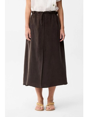 Adl Beli Lastikli  Etek Kahve 12743578002