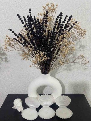 Floryn 3’lü Deniz Kabuğu Mum Seti – Minimalist Dekoratif Hediyelik Mum