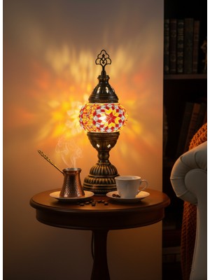 Solenza Masaüstü Otantik Osmanlı Mozaik Lamba N2