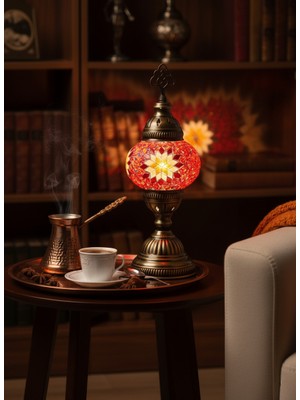 Solenza Masaüstü Otantik Osmanlı Mozaik Lamba N2