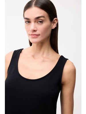 Love My Body Modal Atlet T-shirt Siyah 102L9924000