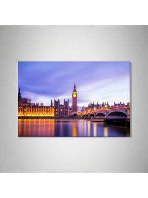 Ahsenico Londra – Tarihin Asaleti ile Modern Ritmin Buluşması-Çerçevesiz Tablo