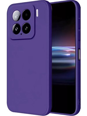 Olinea 15 Kılıf Nano Içi Kadife Silikon - Mor