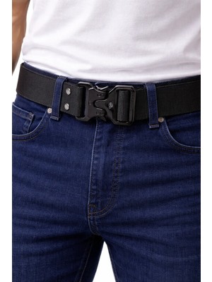 Başkent Çanta Palaska Kemer Metal Tokalı Taktikal Ayarlanabilir Outdoor Spor ve Askeri Klipsli 8683255012794