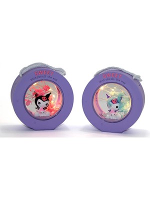 TeknoKapsül Polyester Kuromi Masa Üstü Lamba ALK1618