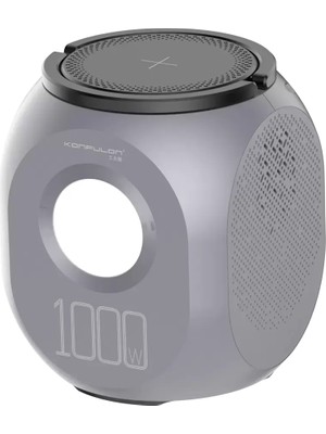 Olinea Konfulon CN09 1000W 270.000 Mah Kamp Şarj 45W Pd - Gri