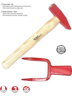 TeknoKapsül Tırpan - Çekiç Örs Takım