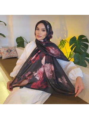 Revam Collection Desenli Pamuk Soft Şal