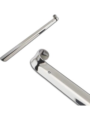 Metal Kalın Çelik Krom Uzun Kerata Ayakkabı ÇEKECEĞI50 cm Krom Kerata