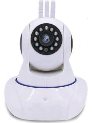 TeknoKapsül Gece Görüşlü Hd 360 Derece Wifi Ip Kamera Bebek Kamerası