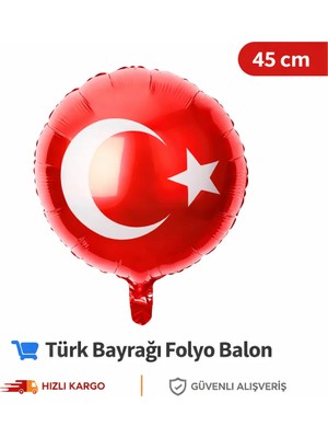 Party Express 18" Ay Yıldız Folyo Balon