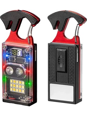 TeknoKapsül PM-23731 Fenerli Çakmak Anahtarlık