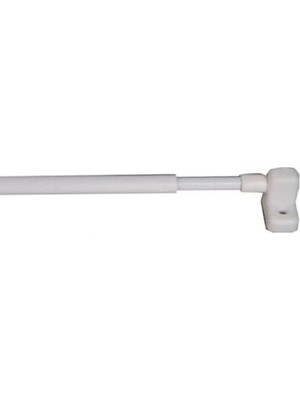 Briz Çubuğu Yuvarlak 60-120 cm Beyaz %100 Uzamalı