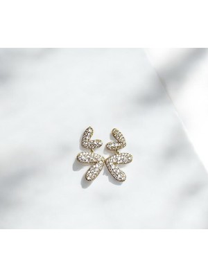 PremiumPort Şık Paslanmaz Çelik Kalp Küpe, Sevgiliye ve Anneye Hediye