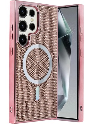 Eco Port Joko Samsung Galaxy S23 Ultra Helen Magsafe Kapak - Pembe